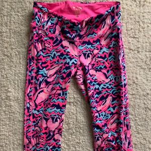 Lilly Pulitzer Luxletic cropped leggings sz S